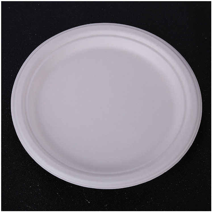 Disposable Tableware Bagasse Degradable Environmental Protection Disc Household Barbecue Tableware Multi-Specification Plate Take-out Box Disposable Tableware Bagasse Degradable Environmental Protection Disc Household Barbecue Tableware Multi-Specification Plate Take-out Box