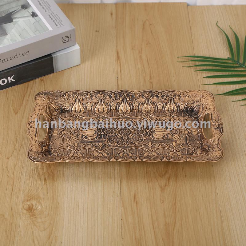 New dish craft dish fashionable Europe type decorates dish to carve out the classical circular plate with carved designs