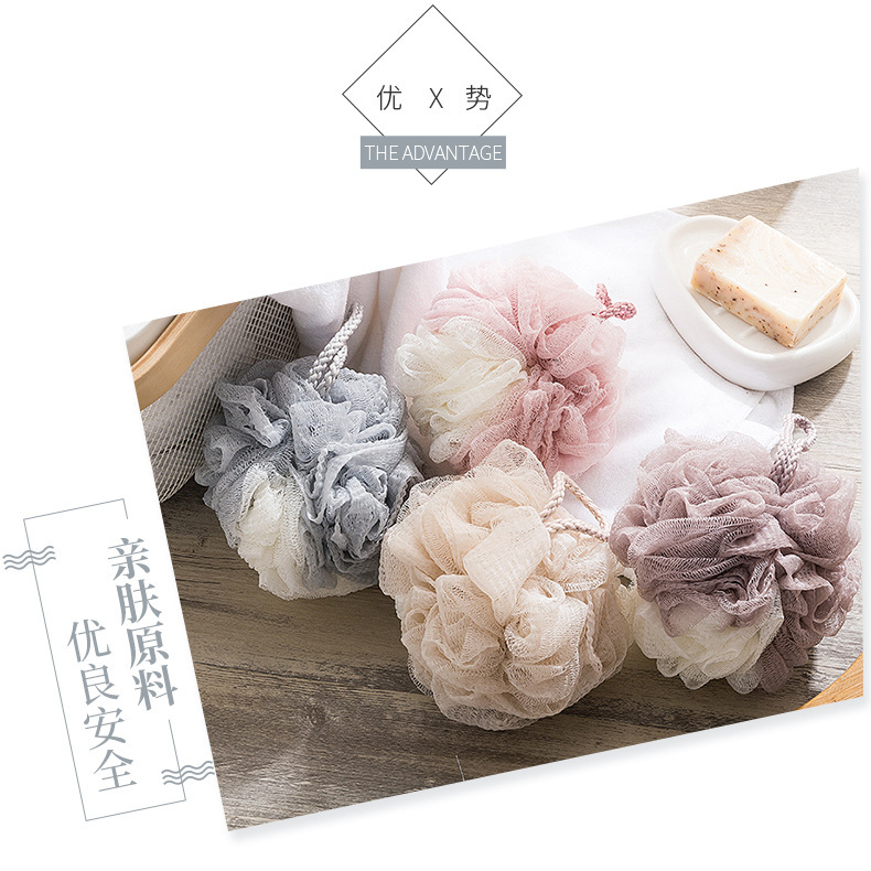 Big bath bath ball bath ball bath flower lovely scrub bath rub back bubble bath products bath flower bath towel Big bath bath ball bath ball bath flower lovely scrub bath rub back bubble bath products bath flower bath towel