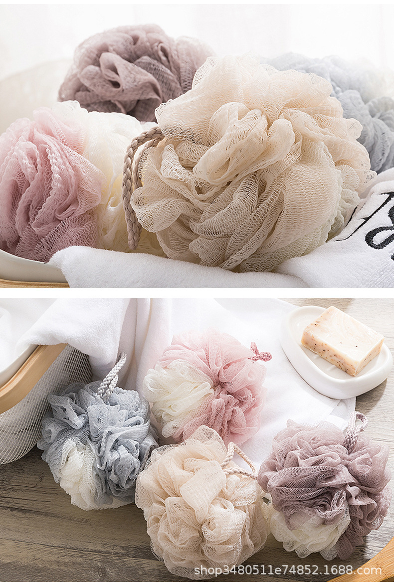Big bath bath ball bath ball bath flower lovely scrub bath rub back bubble bath products bath flower bath towel Big bath bath ball bath ball bath flower lovely scrub bath rub back bubble bath products bath flower bath towel