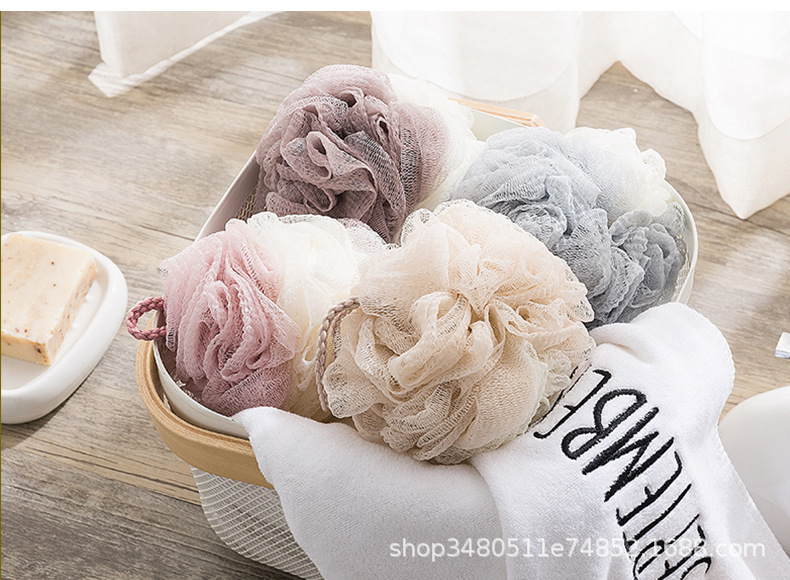 Big bath bath ball bath ball bath flower lovely scrub bath rub back bubble bath products bath flower bath towel Big bath bath ball bath ball bath flower lovely scrub bath rub back bubble bath products bath flower bath towel