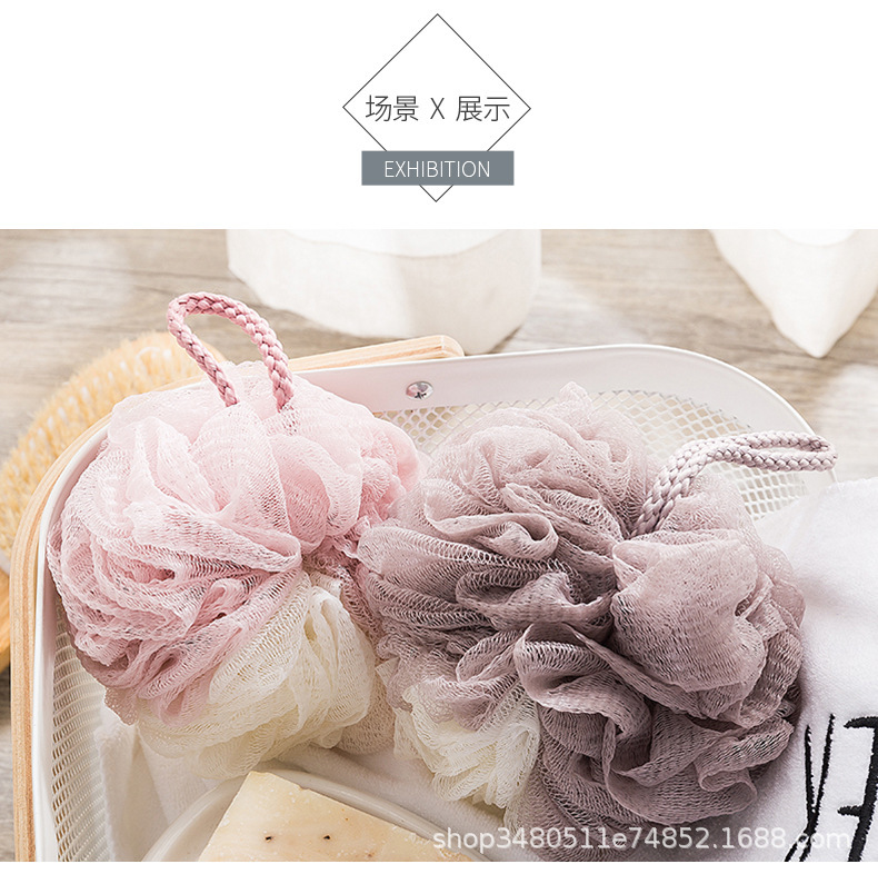Big bath bath ball bath ball bath flower lovely scrub bath rub back bubble bath products bath flower bath towel Big bath bath ball bath ball bath flower lovely scrub bath rub back bubble bath products bath flower bath towel