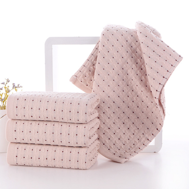 Spotted Particles Mixed Color Soft Absorbent Towel Bath Towel Set Adult Large Bath Towel Facecloth
