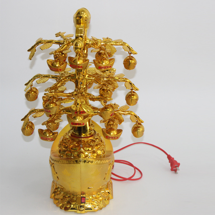 Lucky Tree Money Tree Fortune Decoration Crafts Ingot Lucky Tree Decoration Crafts Resin Crafts