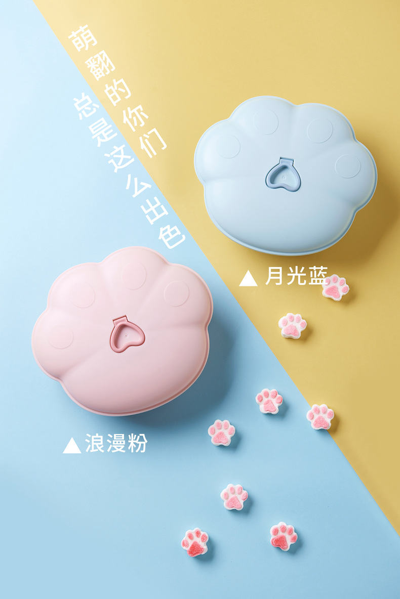 Small Kit Macaron Dried Fruit Tray Dried Fruit Box with Lid Candy Box Living Room Coffee Table Seed Box Snack Dish Candy Plate
