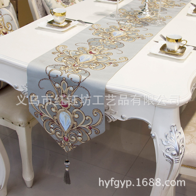 Modern contaching Europe type flag of American tea table costly mensal cloth art decorates cloth tablecloth tablecloth bed flag bed tail towel