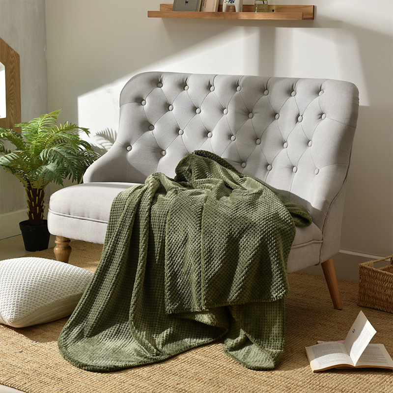 Knitted Tassel Nap Blanket Towel Blanket Sofa Towel Bed Blanket Bed Tail Flag Hotel Blanket Model Room Blanket