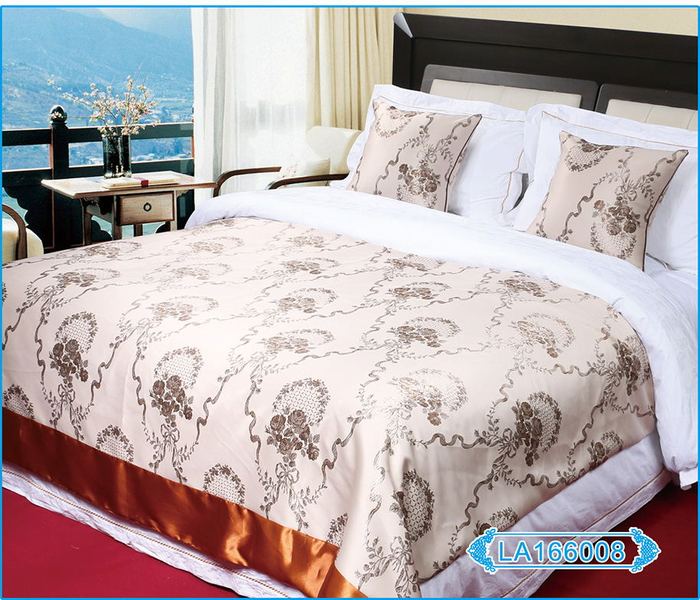 Luxury five-star hotel where the hotel supplies bed linen bed cover bed flag Luxury five-star hotel where the hotel supplies bed linen bed cover bed flag