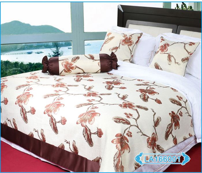 Luxury five-star hotel where the hotel supplies bed linen bed cover bed flag Luxury five-star hotel where the hotel supplies bed linen bed cover bed flag