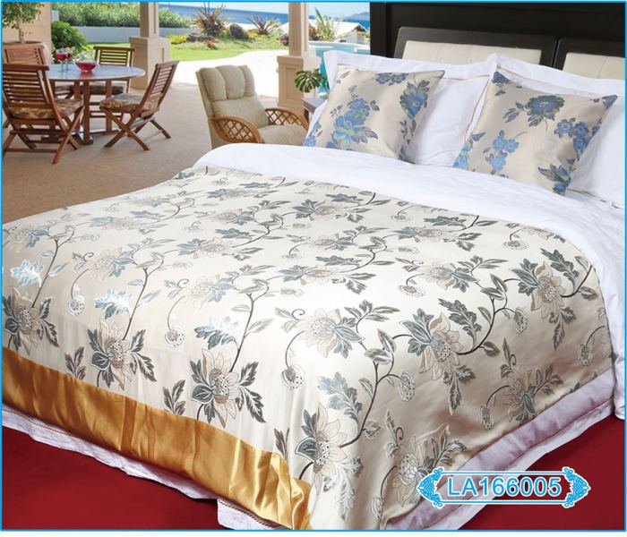 Luxury five-star hotel where the hotel supplies bed linen bed cover bed flag Luxury five-star hotel where the hotel supplies bed linen bed cover bed flag