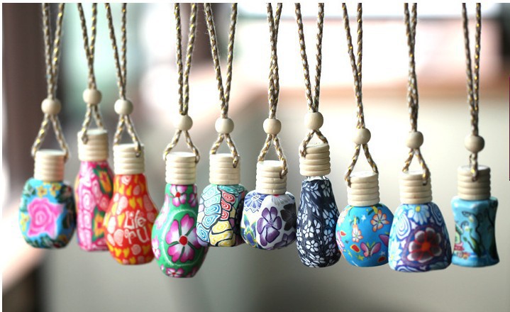 The new car pendant, The car aroma hanging pendant, The car perfume bottle pendant
