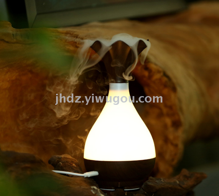Yu jing bottle aroma humidifier second generation of high-grade wood grain mini humidifier home usb air humidifier