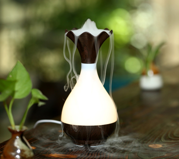 Yu jing bottle aroma humidifier second generation of high-grade wood grain mini humidifier home usb air humidifier Yu jing bottle aroma humidifier second generation of high-grade wood grain mini humidifier home usb air humidifier