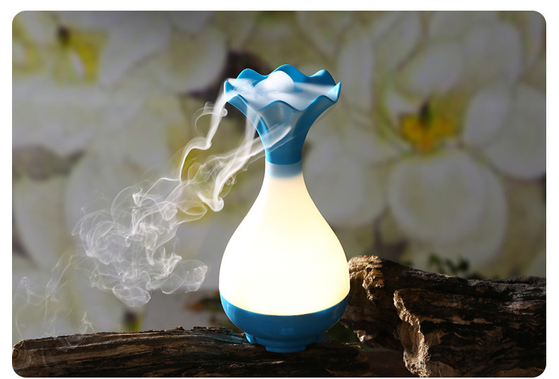 Creative vase humidifier yujing bottle aroma humidifier new USB night light humidifier