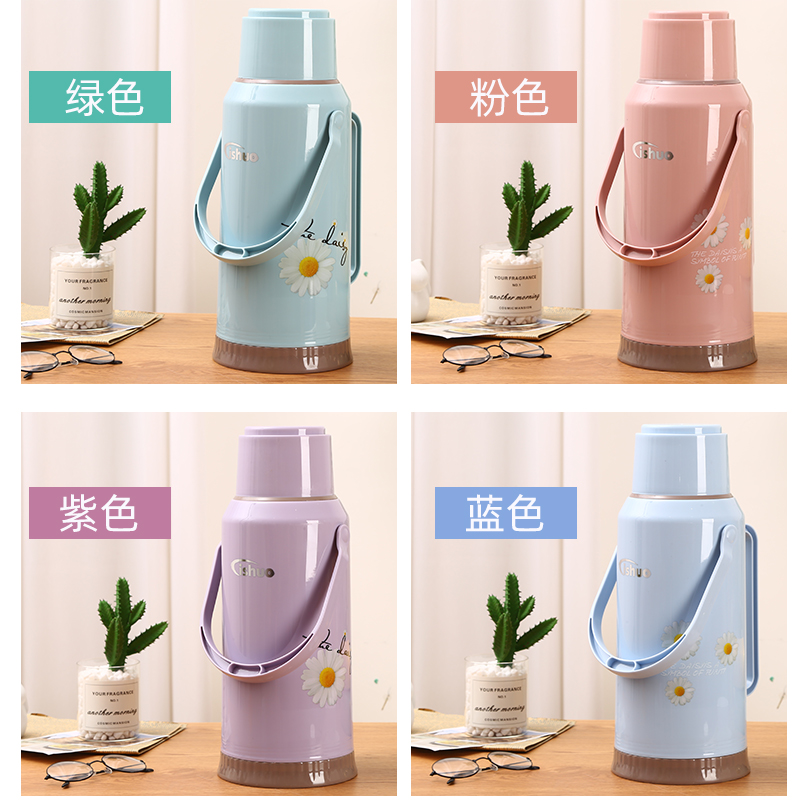 Kettle Student Dormitory Large Capacity Insulation Pot Household Thermal Pot Thermos Bottle Thermo Electric Kettle Glass Liner