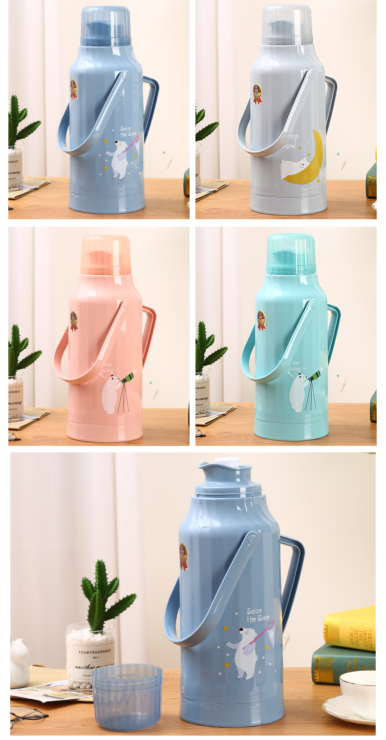 Kettle Student Dormitory Large Capacity Insulation Pot Household Thermal Pot Thermos Bottle Thermo Electric Kettle Glass Liner