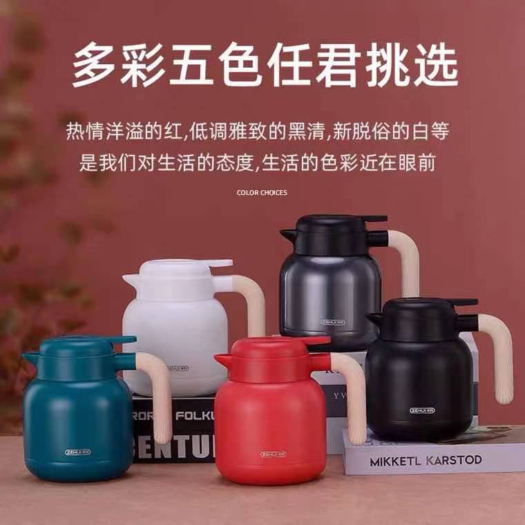 Zehui 304 Stainless Steel Heat Preservation Pot Household Large Capacity Heat Preservation Bottle Thermos Bottle Thermo Pot Boiling Water Lettering