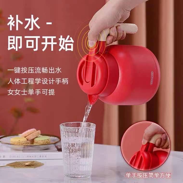 Zehui 304 Stainless Steel Heat Preservation Pot Household Large Capacity Heat Preservation Bottle Thermos Bottle Thermo Pot Boiling Water Lettering
