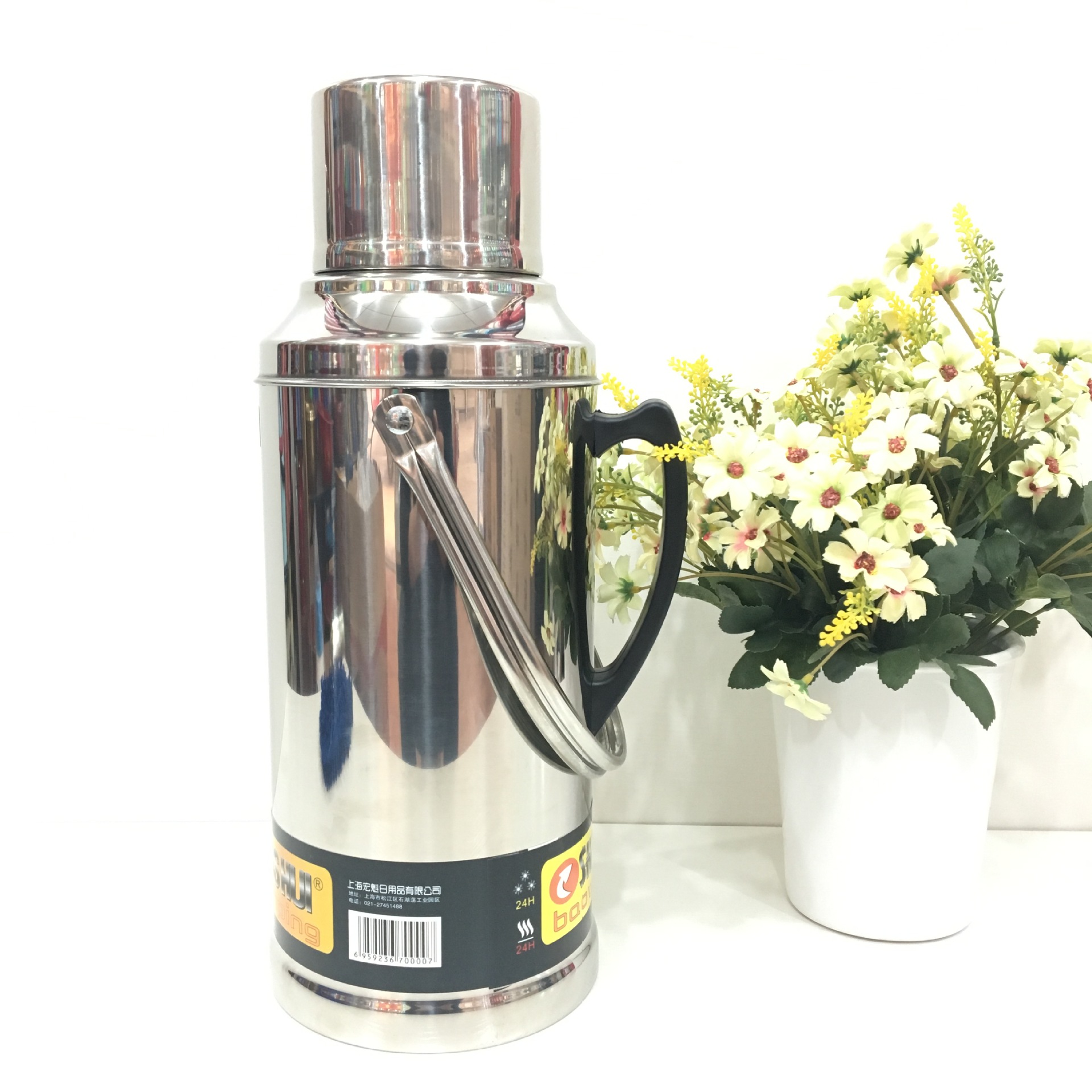 Stainless Steel Thermos Bottle Thermo Insulation Pot Thermal Bottle Electric Kettle Tea Bottle Electric Kettle Kettle Teapot Thermos Pot