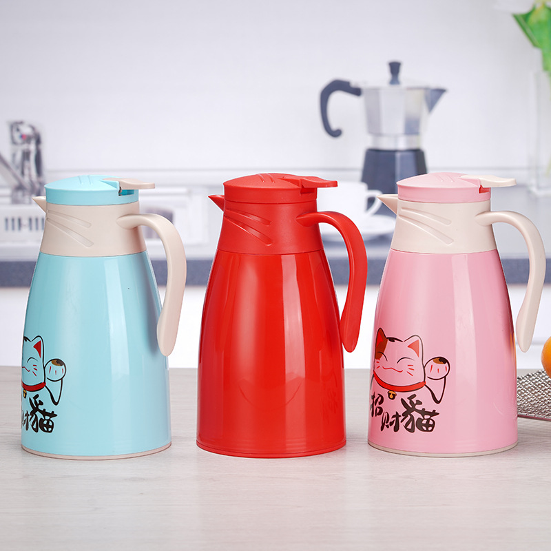 New European-Style Vacuum Bottle y Thermal Carafe Home Travel 1L Thermo Gift Box Special Offer Packing