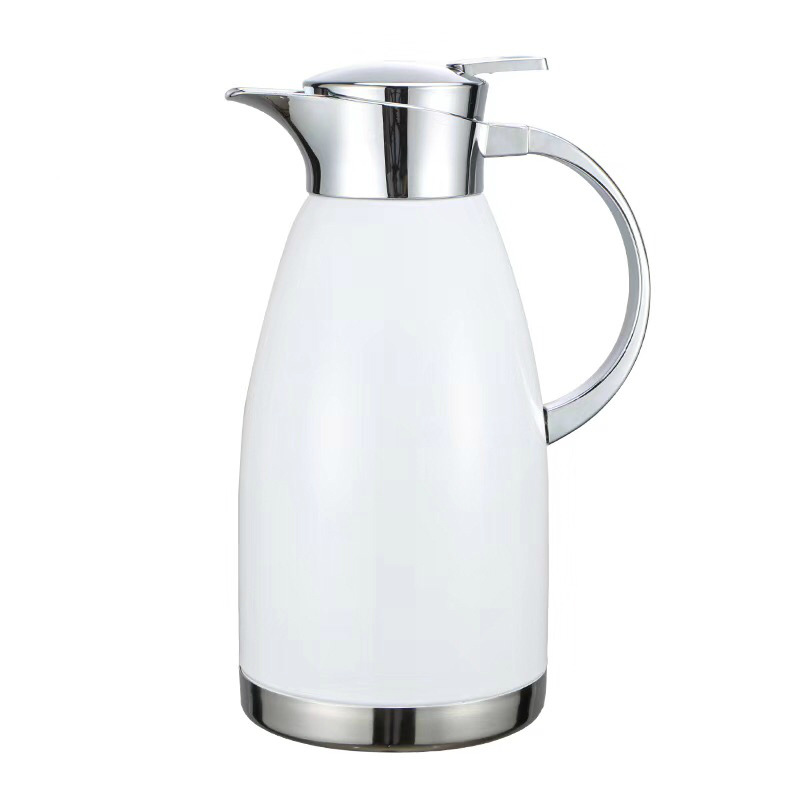 304 Stainless Steel Thermo Jug Large-Capacity Coffee Pot Household Hot Water Bottle Double-Layer Vacuum Pot Roman Pot