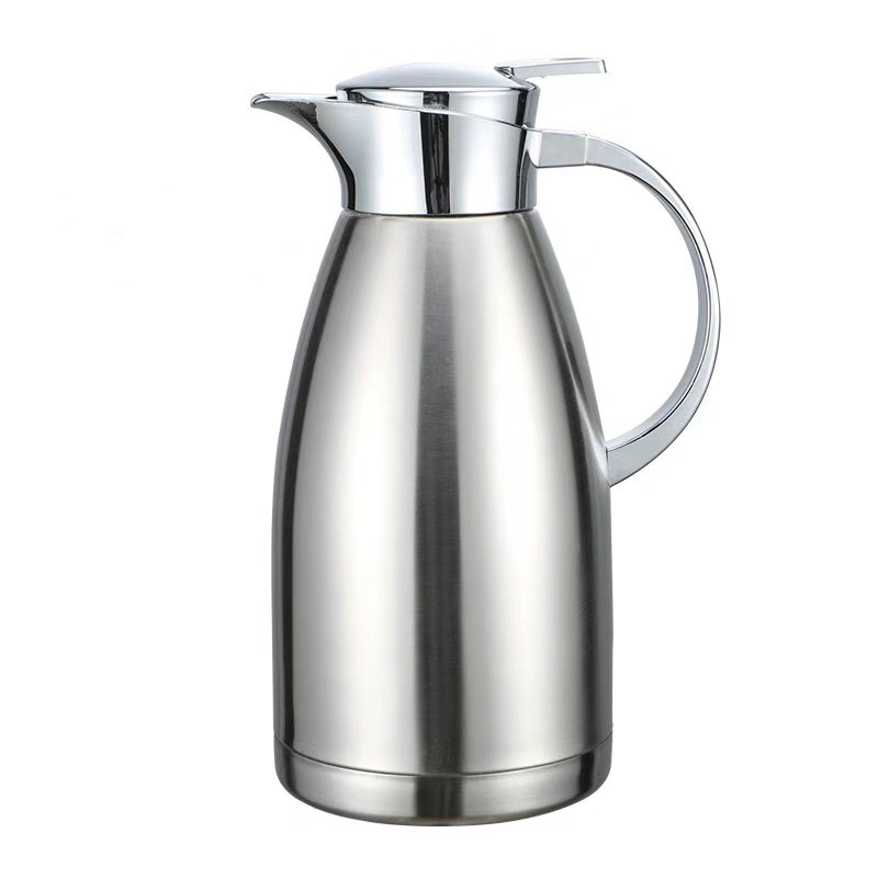 304 Stainless Steel Thermo Jug Large-Capacity Coffee Pot Household Hot Water Bottle Double-Layer Vacuum Pot Roman Pot 304 Stainless Steel Thermo Jug Large-Capacity Coffee Pot Household Hot Water Bottle Double-Layer Vacuum Pot Roman Pot