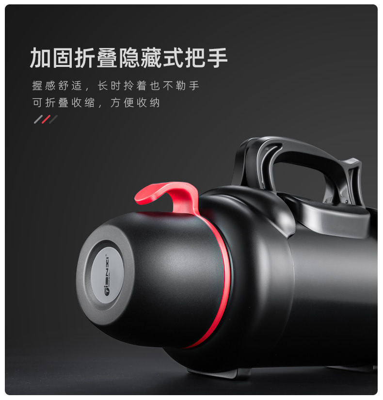 Marching Sports Kettle Outdoor Large Capacity Travel 4L Household Vacuum Cup Car Bottle Stainless Steel Thermo Jug