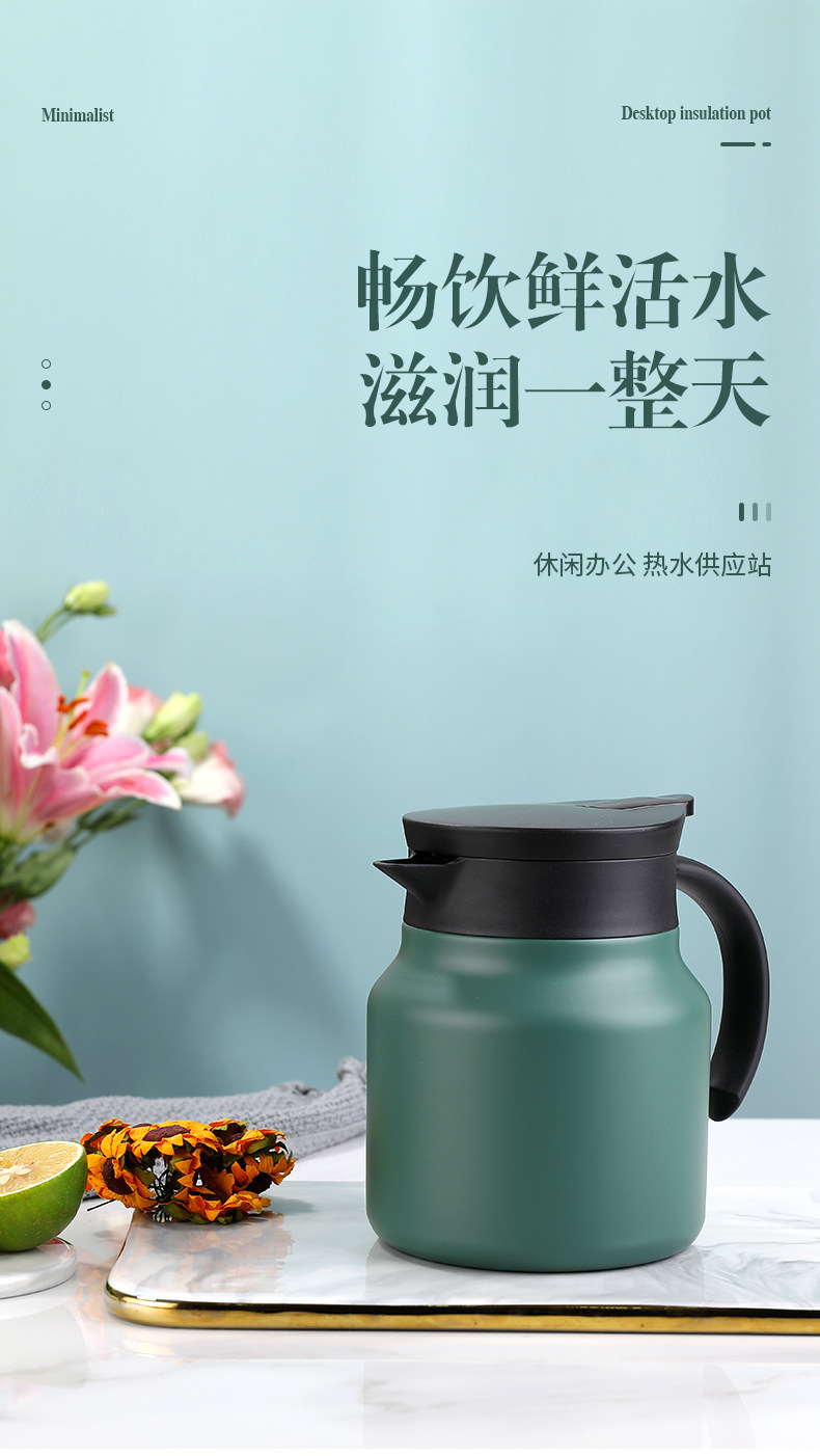 316 Stainless Steel Thermo Jug 800Ml Mini Single Desktop Small Capacity Portable Vacuum Vacuum Bottle 316 Stainless Steel Thermo Jug 800Ml Mini Single Desktop Small Capacity Portable Vacuum Vacuum Bottle
