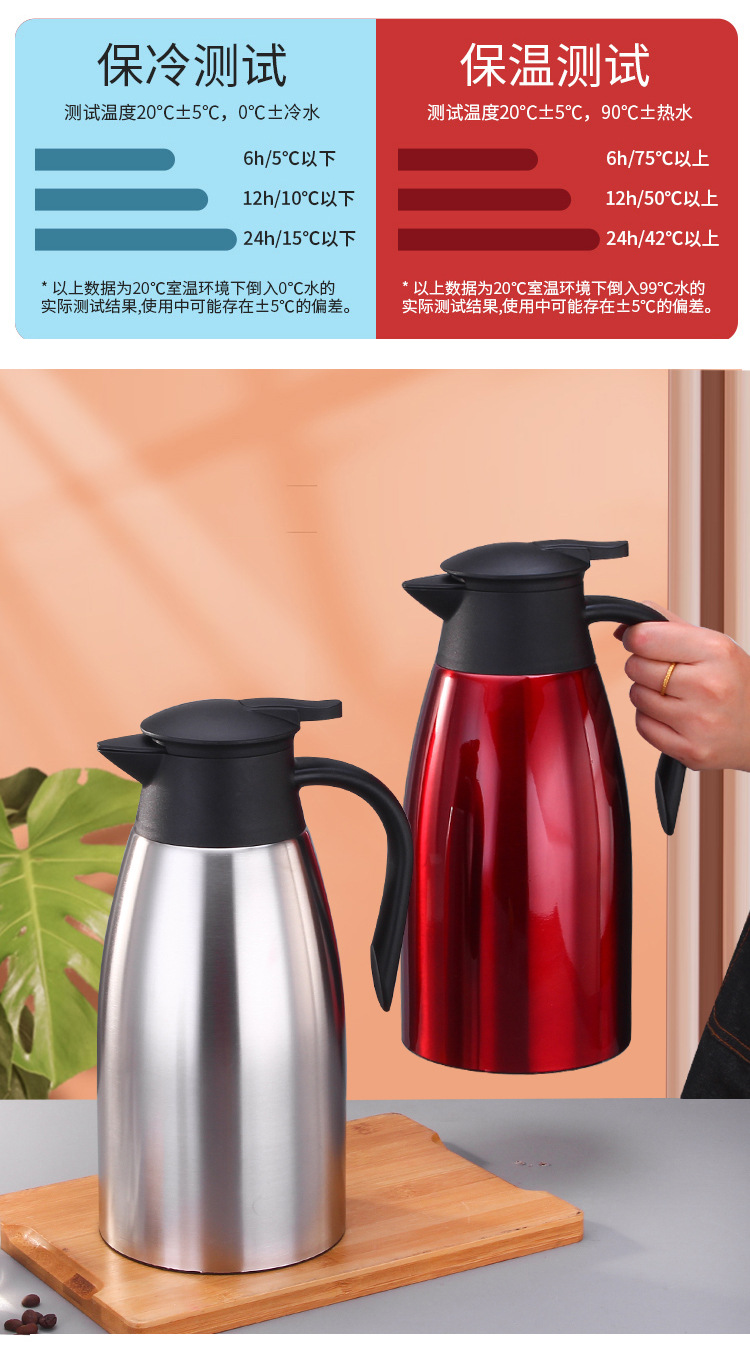 Maker DoubleLayer Vacuum Welcome Insulation Pot Thickened Thermos Bottle Household Thermo Heat and Cold Insulation Maker DoubleLayer Vacuum Welcome Insulation Pot Thickened Thermos Bottle Household Thermo Heat and Cold Insulation