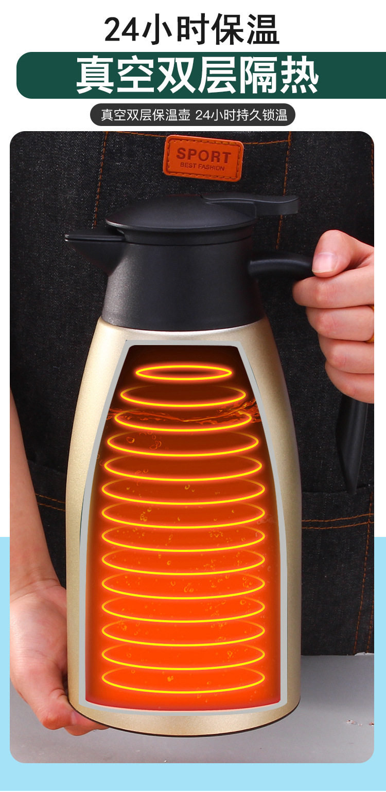 Maker DoubleLayer Vacuum Welcome Insulation Pot Thickened Thermos Bottle Household Thermo Heat and Cold Insulation Maker DoubleLayer Vacuum Welcome Insulation Pot Thickened Thermos Bottle Household Thermo Heat and Cold Insulation