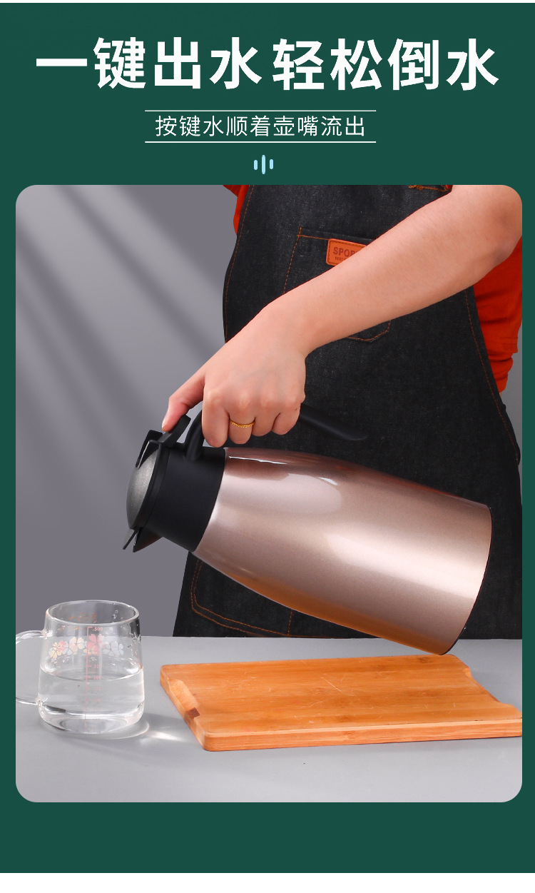 Maker DoubleLayer Vacuum Welcome Insulation Pot Thickened Thermos Bottle Household Thermo Heat and Cold Insulation Maker DoubleLayer Vacuum Welcome Insulation Pot Thickened Thermos Bottle Household Thermo Heat and Cold Insulation