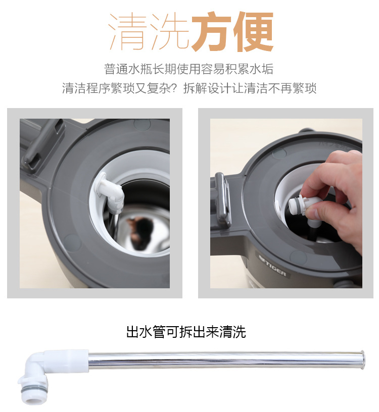 Air Pressure Insulation Hot Water Bottle 4L Large Capacity 3 Liters Vacuum Double Layer Stainless Steel Thermo Jug MAA