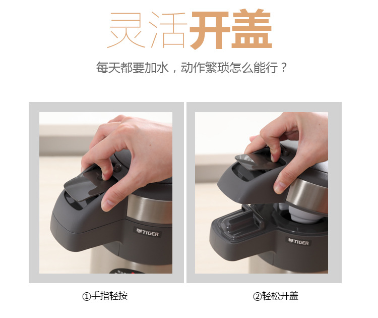Air Pressure Insulation Hot Water Bottle 4L Large Capacity 3 Liters Vacuum Double Layer Stainless Steel Thermo Jug MAA