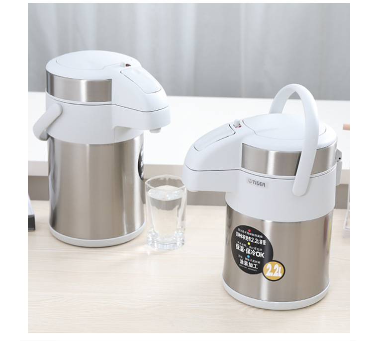 Air Pressure Insulation Hot Water Bottle 4L Large Capacity 3 Liters Vacuum Double Layer Stainless Steel Thermo Jug MAA