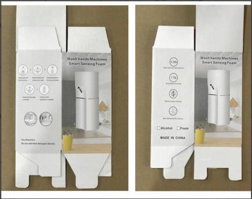 Rechargeable Automatic Inductive Soap Dispenser  Phone Epidemic Prevention Alcohol Induction Hand Washing Machine