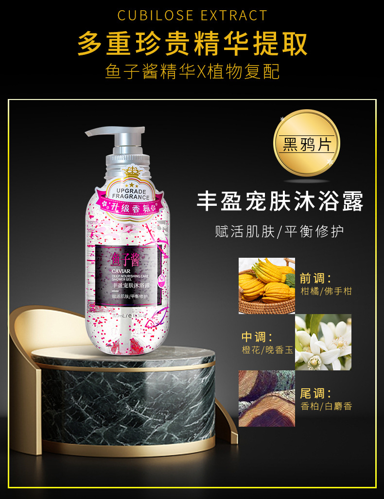 Wholesale New Milk-in-Water Caviar Perfume Bubble Shower Gel Moisturizing and Nourishing Bird's Nest Body Lotion Wholesale New Milk-in-Water Caviar Perfume Bubble Shower Gel Moisturizing and Nourishing Bird's Nest Body Lotion