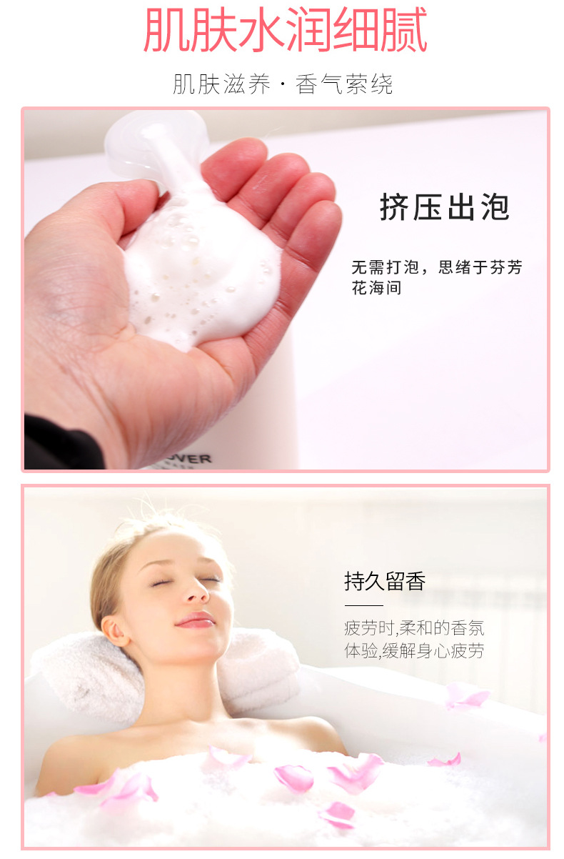 Wholesale New Milk-in-Water Caviar Perfume Bubble Shower Gel Moisturizing and Nourishing Bird's Nest Body Lotion Wholesale New Milk-in-Water Caviar Perfume Bubble Shower Gel Moisturizing and Nourishing Bird's Nest Body Lotion