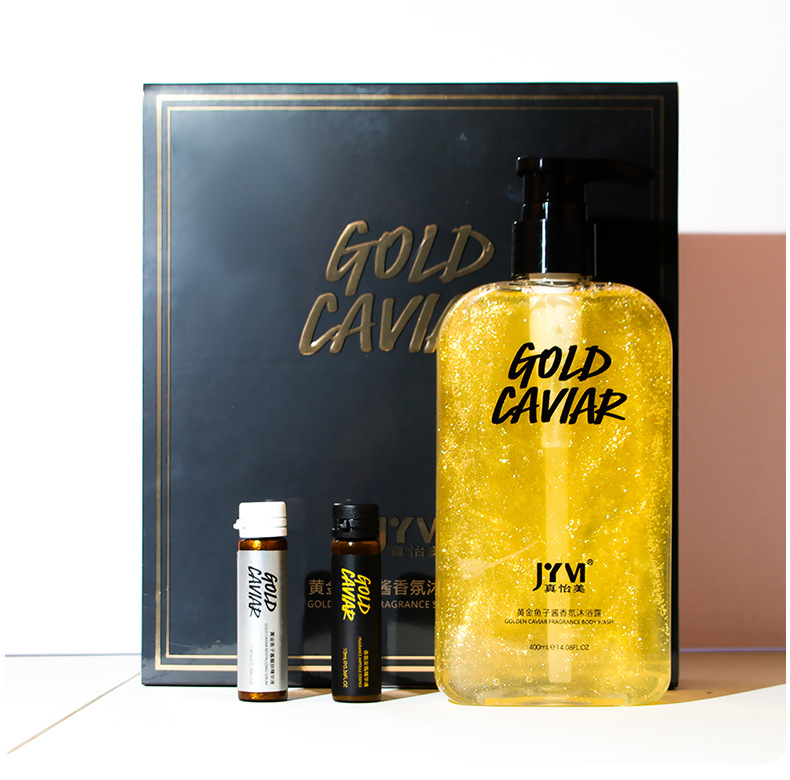Wholesale Zhenyimei Ginger Anti-Mite Shampoo Set French Fragrance Gold Caviar Shower Gel Wash Nursing Suite Wholesale Zhenyimei Ginger Anti-Mite Shampoo Set French Fragrance Gold Caviar Shower Gel Wash Nursing Suite