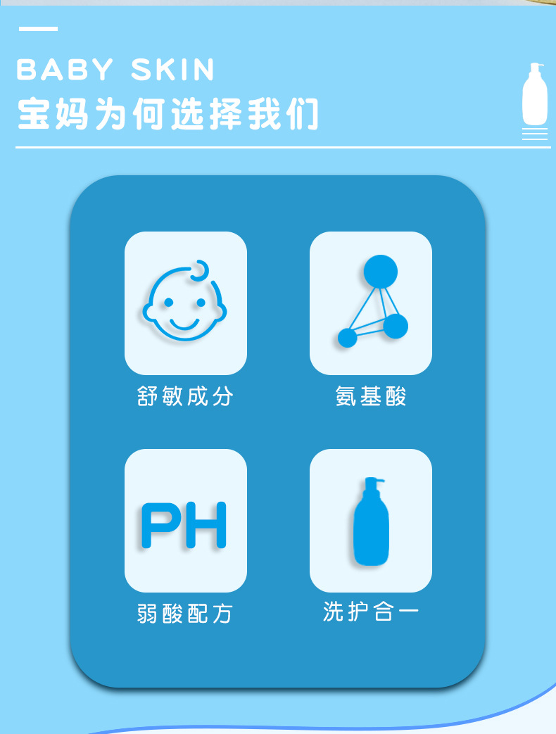 Wholesale Children's Amino Acid Shampoo Shower Gel Two-in-One Maternal and Infant Shop Baby Body Care Supplies Wholesale Children's Amino Acid Shampoo Shower Gel Two-in-One Maternal and Infant Shop Baby Body Care Supplies
