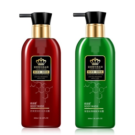 Wholesale New Perfume Shower Gel Lasting Fragrance Moisturizing Skin Rejuvenation Amino Acid Bath Lotion 800mlspa