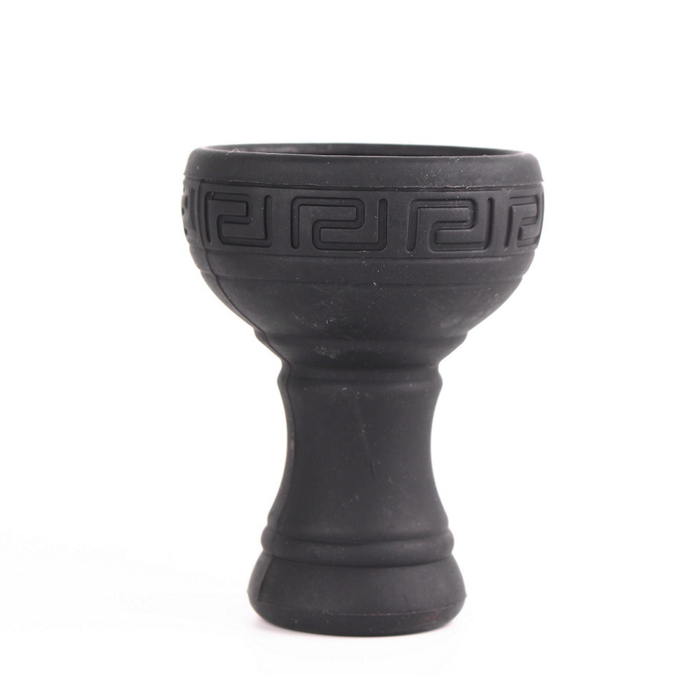 Arabic Hookah Accessories Silicone Smoke Pot Silicone Tobacco Pipe Hookah Metal Bowl Shisha Hookah