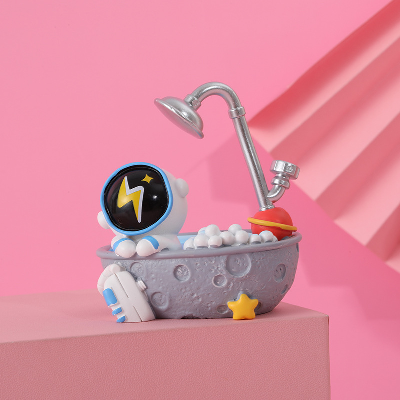 Space Trip Chuangyu Star Astronaut Hang Xiaoyu Blind Box Toy Doll Resin Craft Hand-Made Doll for Children Space Trip Chuangyu Star Astronaut Hang Xiaoyu Blind Box Toy Doll Resin Craft Hand-Made Doll for Children