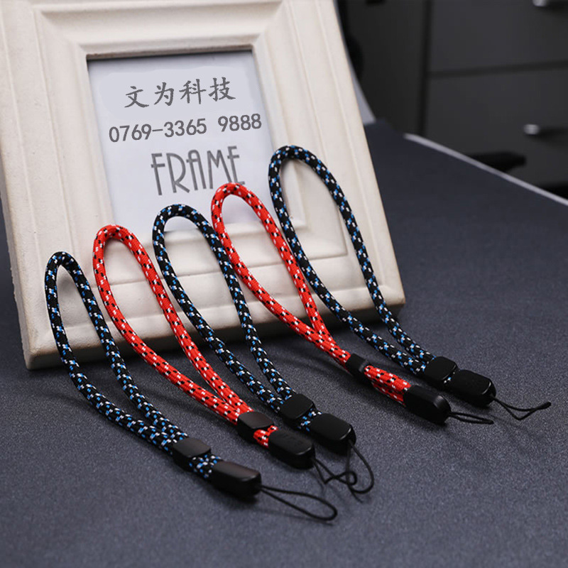 Disc Lanyard Thick Rope Adjustable WalkieTalkie Rope Bluetooth Speaker Key AntiLost Wrist Hang Rope Mobile Phone Lanyard
