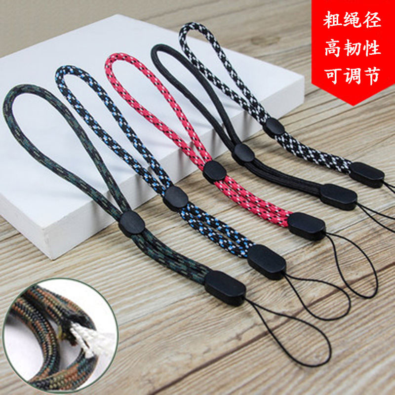 Disc Lanyard Thick Rope Adjustable WalkieTalkie Rope Bluetooth Speaker Key AntiLost Wrist Hang Rope Mobile Phone Lanyard