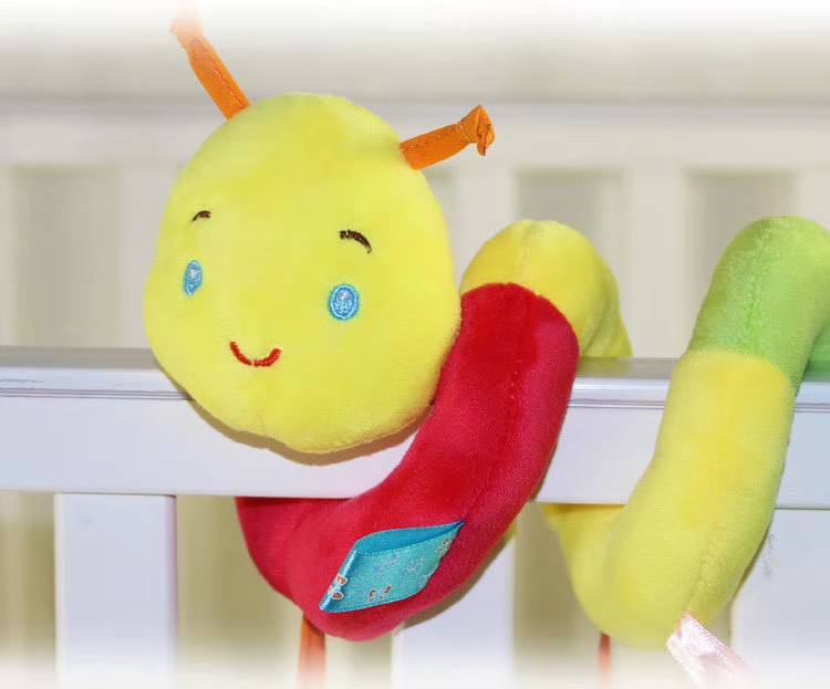 Cross border hot style baby bed color bed to hang around the caterpillar strokes baby doll toys wish sell like hot cakes Cross border hot style baby bed color bed to hang around the caterpillar strokes baby doll toys wish sell like hot cakes