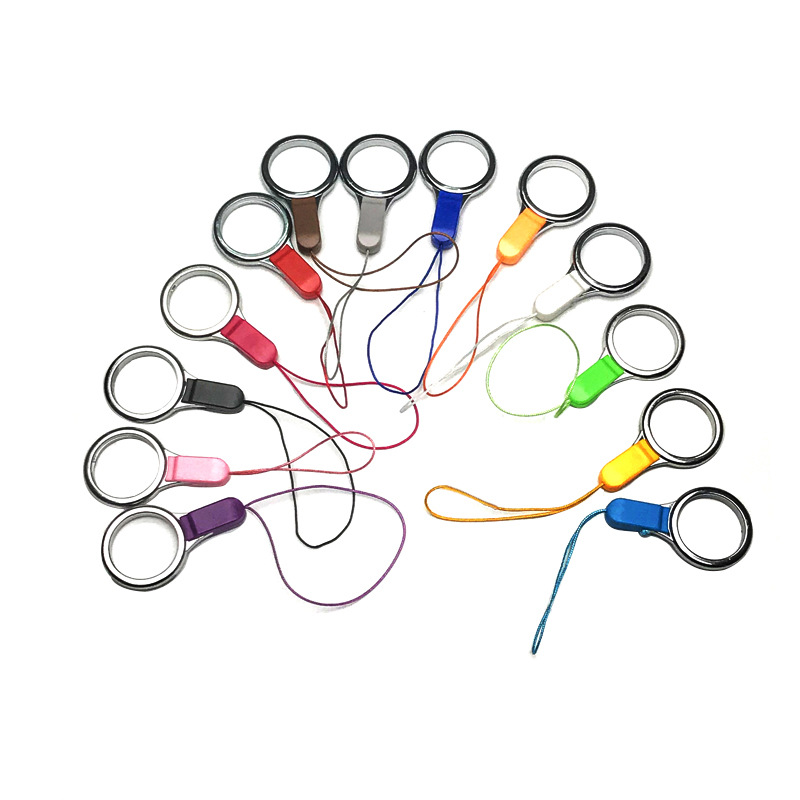 Ring Pendant Plastic Ring Ring Ring Hanging Ring Hang Rope Short Lanyard Accessories Mobile Phone Accessories Lanyard