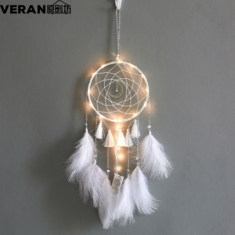 Simple Dream Catcher Wind Chimes Decoration Cute Hang Decorations Small Product Birthday Gift Graduation Gift Xr148