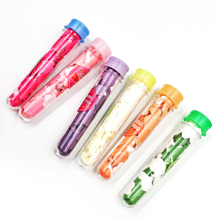 Disposable Travel & Outdoor Portable Mini Hand Washing Soap Sheet Soap Flake Bottle Handwashing Paper Test Tube Pattern Disposable Travel & Outdoor Portable Mini Hand Washing Soap Sheet Soap Flake Bottle Handwashing Paper Test Tube Pattern