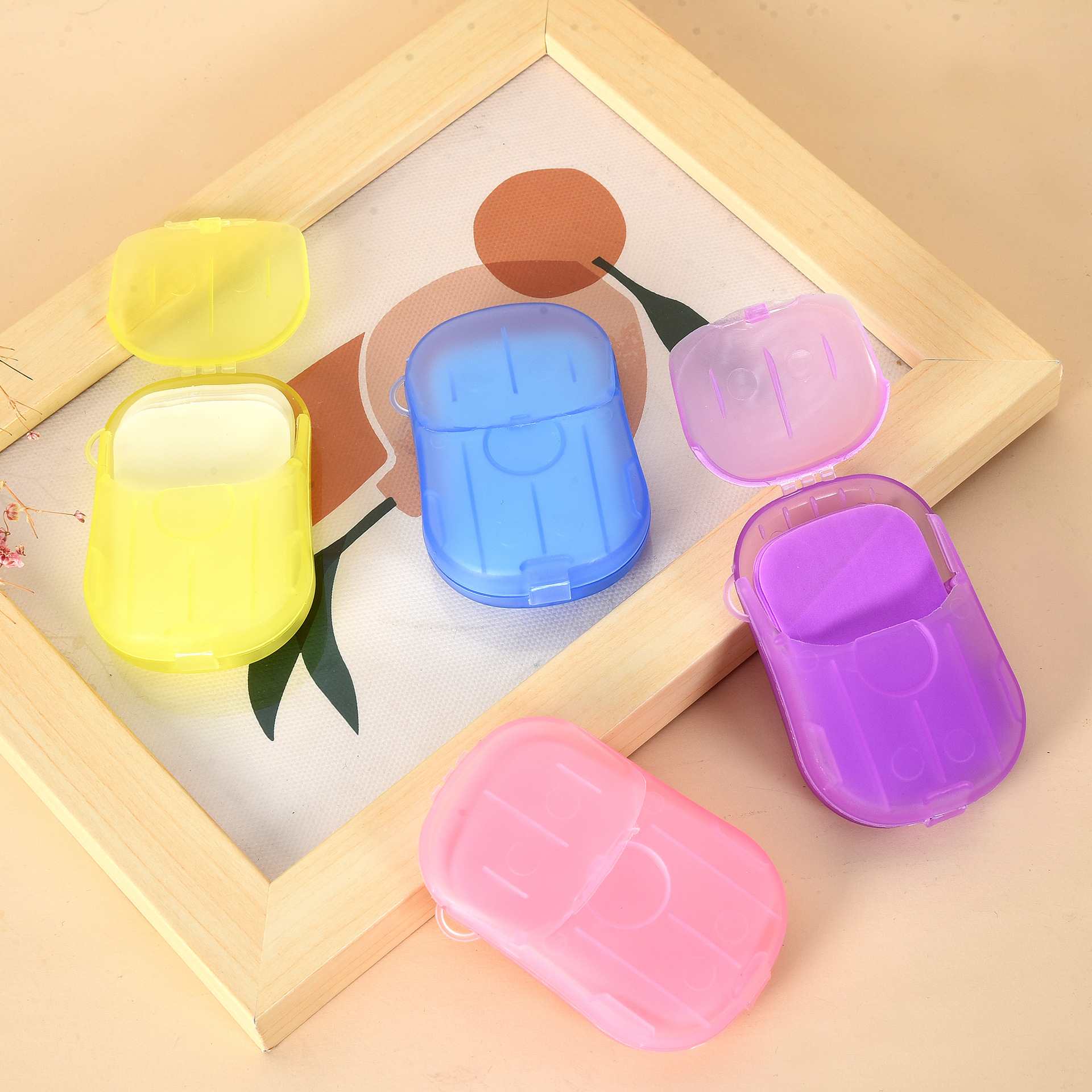 Disposable Portable Hand Washing Tablets Soap Flake Soap Slice Travel Product Paper Soap Cleaning 20 PCs Mouse Box Disposable Portable Hand Washing Tablets Soap Flake Soap Slice Travel Product Paper Soap Cleaning 20 PCs Mouse Box