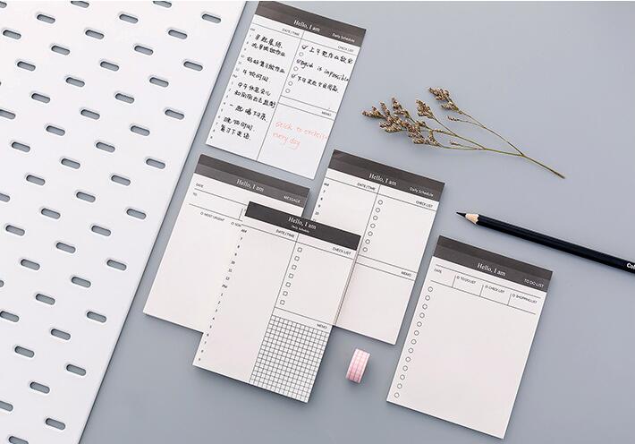 Japanese and Korean Business Daily Planner Notepad Tearable Notepad Office Desktop Schedule Book Memo Wholesale Japanese and Korean Business Daily Planner Notepad Tearable Notepad Office Desktop Schedule Book Memo Wholesale